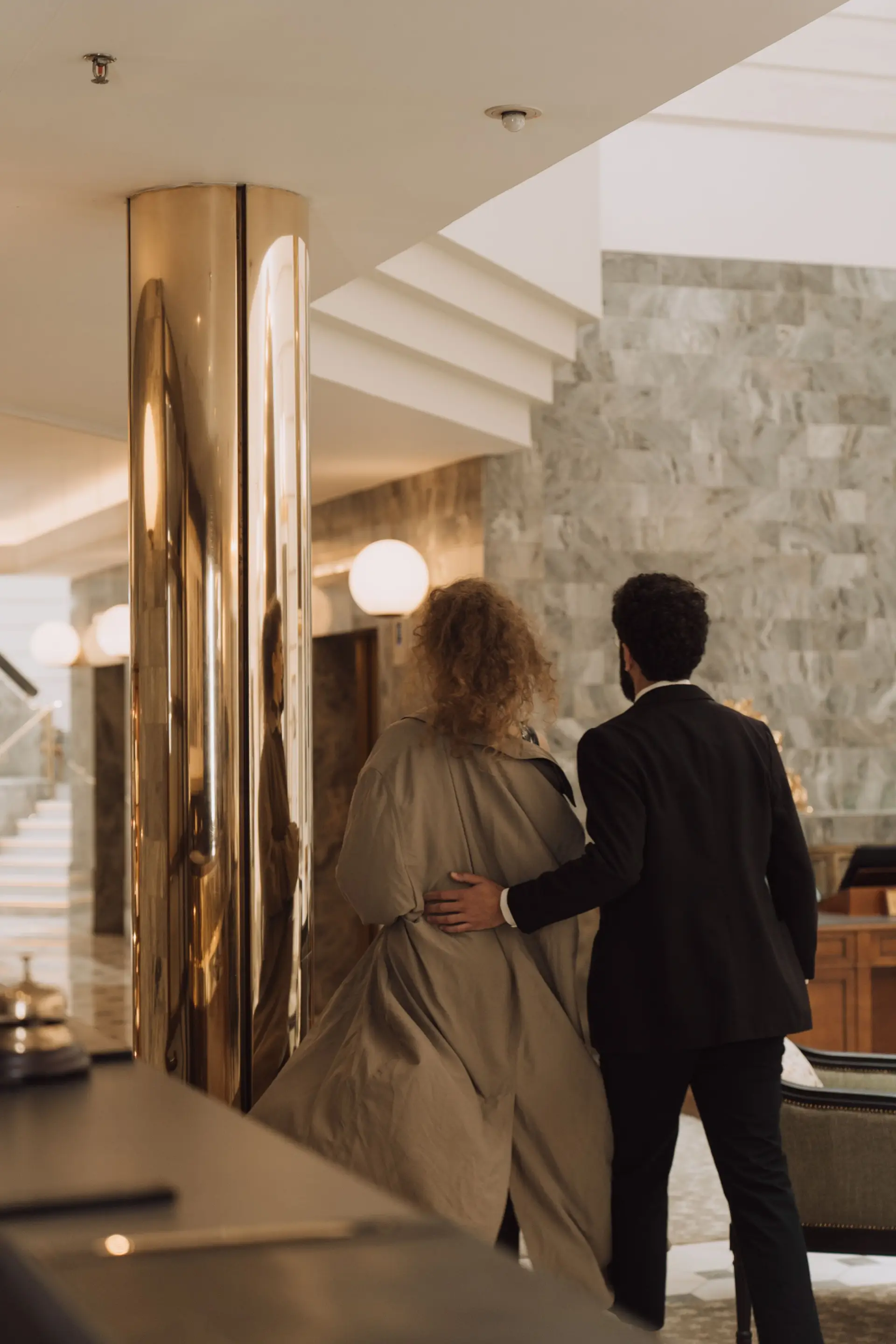 Luxuriöse Hotellobby